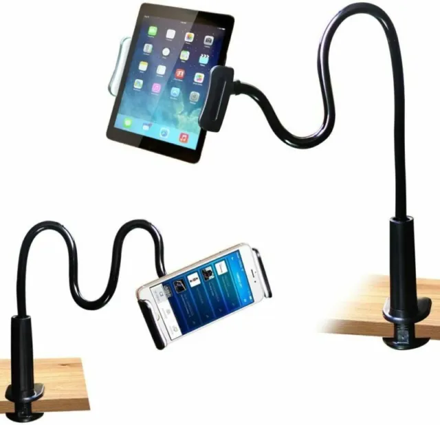 Flexible Lazy Bracket Cell Phone Stand Holder Car Bed Desk For iPhone Samsung US