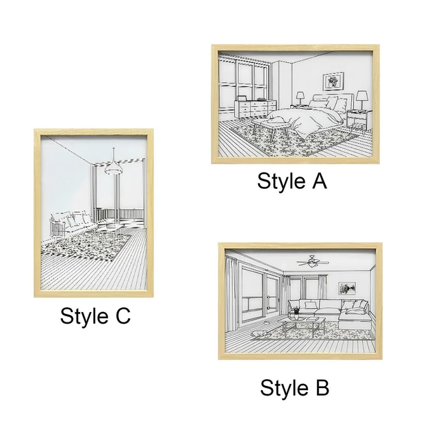 LIGHT UP PAINTING Wall Art Painting LED Glowing Photo Frame £21.36