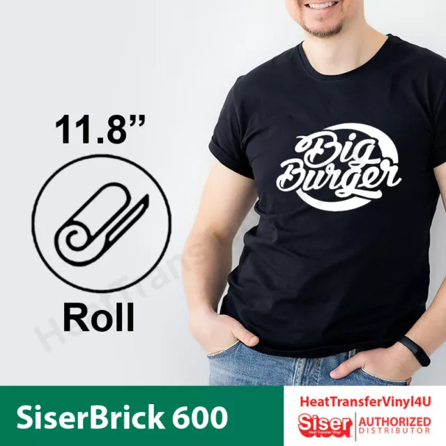 Siser Brick 600 12" Roll (HTV): The Ultimate Choice for a 3D Look