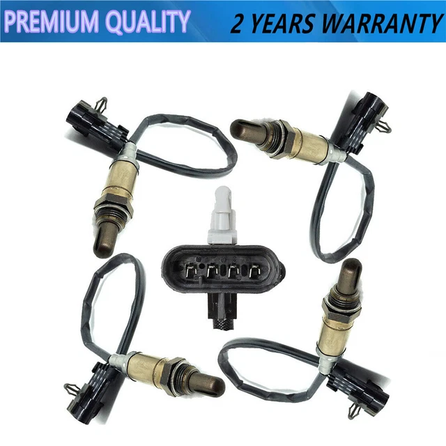 4pcs Upstream+Downstream For 1996-2001 Chevrolet Blazer V6 4.3L Oxygen O2 Sensor