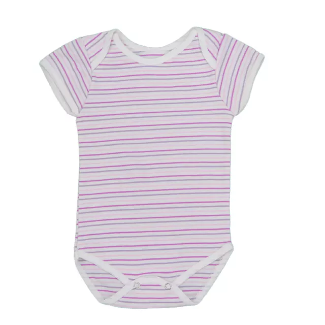 Baby Bodysuits 3-6 months Girls Romper Babygrows 2 Pack Bundle Boys Cotton Vests 2