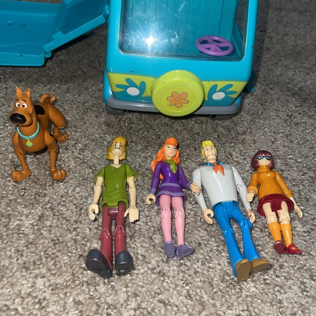 SCOOBY DOO THE Mystery Machine Van Hanna barbera Vintage Toy Van With