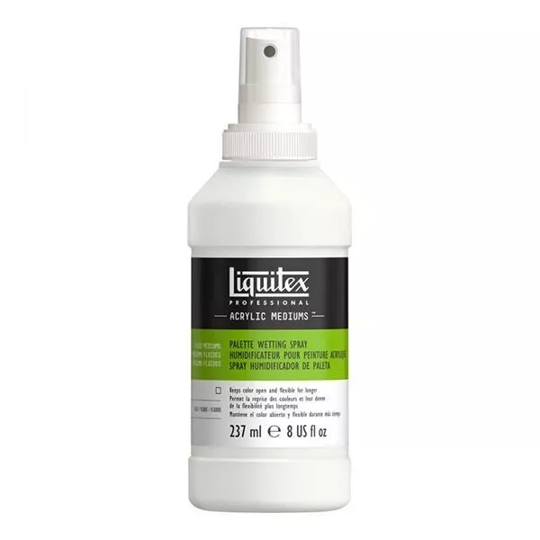 Liquitex Palette Wetting Spray Fluid Medium - 237mL