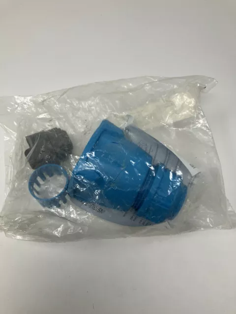 New Meltric 513P0D30 Handle Inlet for DSN60, DS30 Blue Nylon, Bagged, 61-3A013