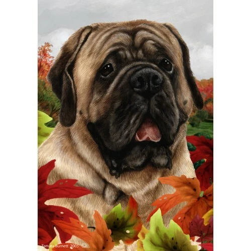 Fall Garden Flag (TB) - Fawn Mastiff 131131