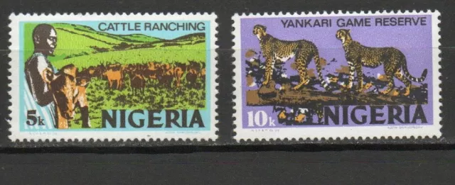 NIGERIA 1973 - ANIMAUX comme neuf (mnh) pas de charnière