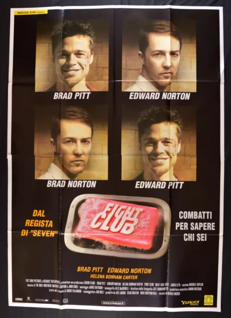 manifesto FIGHT CLUB brad pitt edward norton david fincher M378