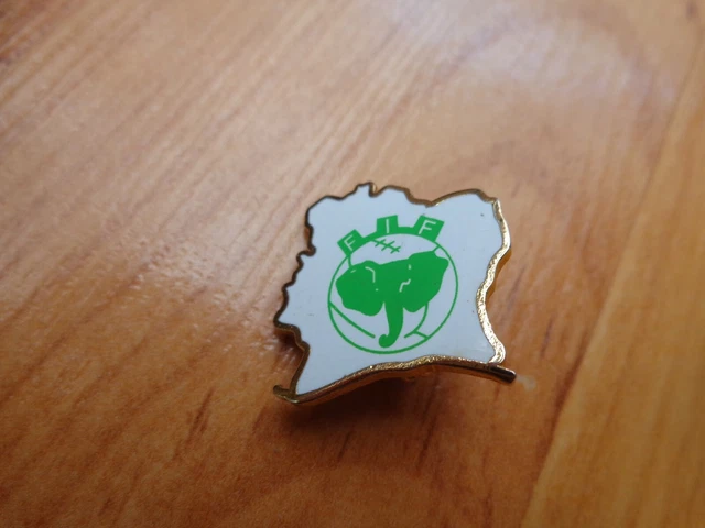Classic Vintage Ivory Coast National Team Association Enamel Football Pin Badge