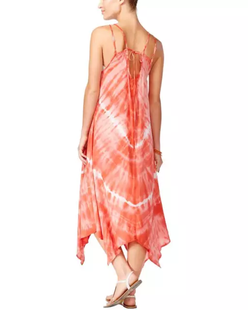 NWT Raviya Swim Swimsuit Cover Up Tie Dye Coral Dress Size S