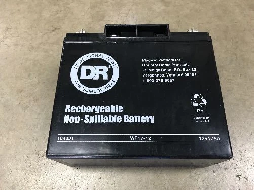 NEW DR FIELD Brush Mower Battery 12v 17ah 10483 104831 62.97