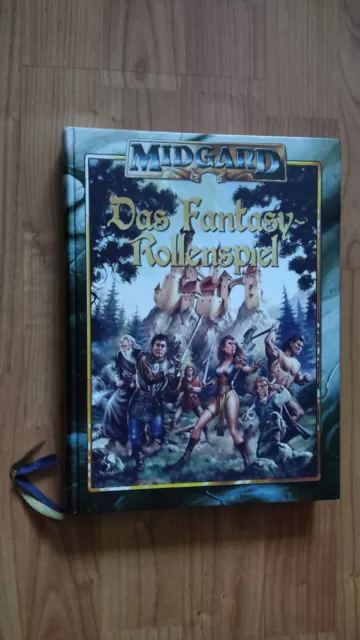 Das Fantasy Rollenspiel Basis Regelwerk Midgard Sehr Guter Zustand