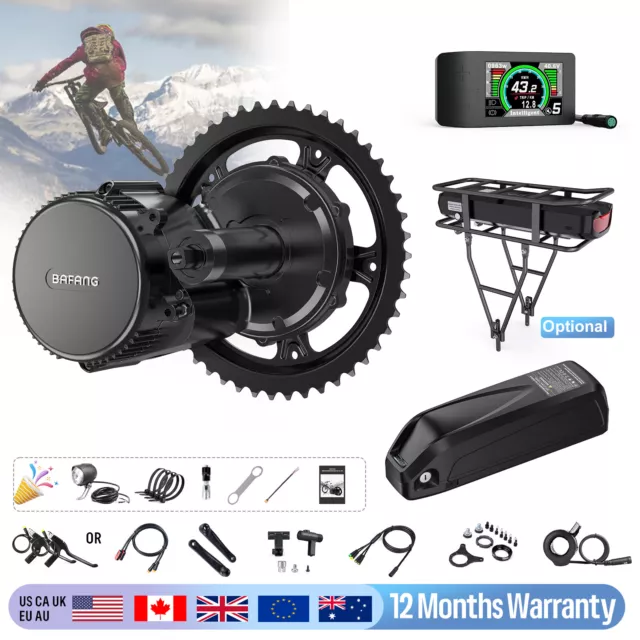 BAFANG BBS01B 36V 250W Mid-drive Motor Conversion kits Electric Bike AKKU