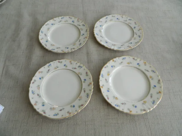 Syracuse China Federal "Suzanne" (4) 6 1/2" Bread Plates                     9-1