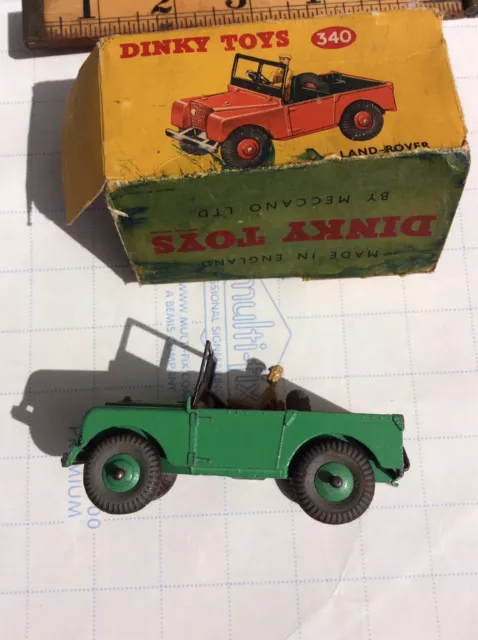 Boxed No 340 Dinky Toy Land Rover