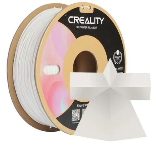 Creality CR-PLA Filament Matte Gypsum White, 1KG Roll, 1.75mm Compatible with