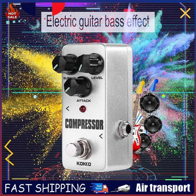KOKKO Guitar Effect Pedal Compressor 9V Adapter Power Supply Guitar Accessories