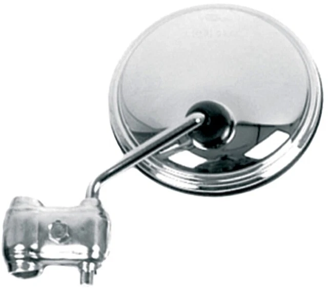 Specchio CROMATO Attacco Scudo Vespa E Lambretta - Motoricambi Soviero