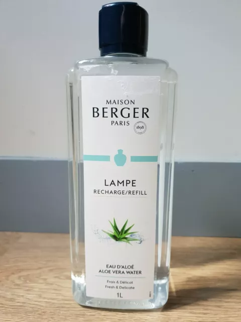 MAISON BERGER - Recharge lampe Berger Eau d'Aloé 1 litre - Achat