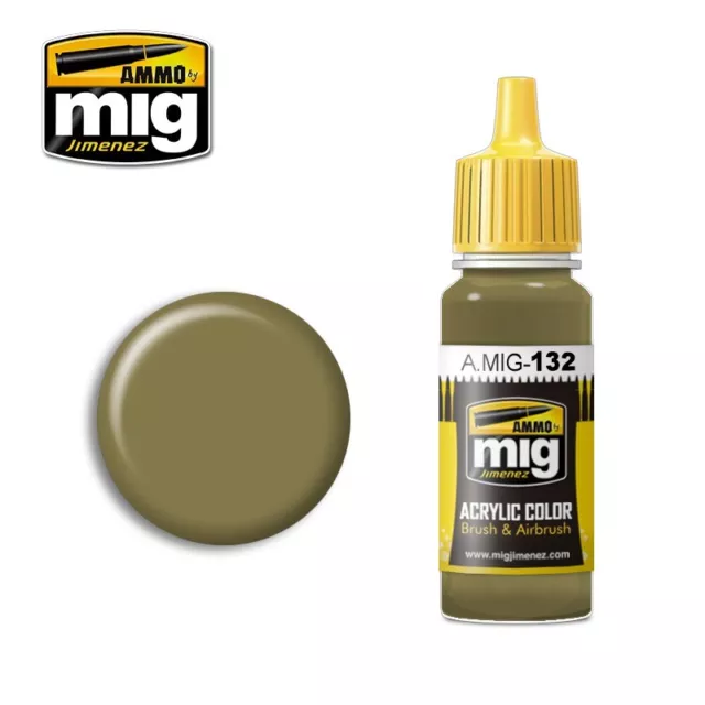 Ammo of Mig A.MIG-0132 Real IDF Sand Grey 73 - Peinture Acrylique 17ml