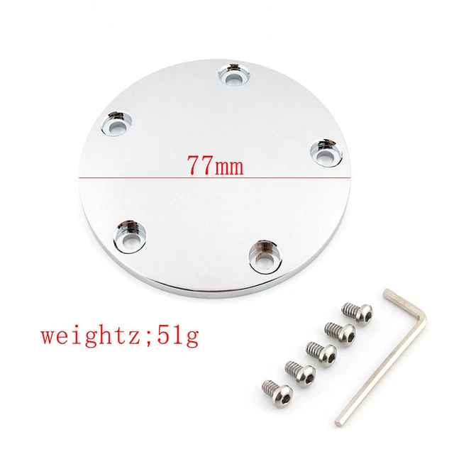 CHROME DOMED TIMING Points Cover Fit HarleyDavidson Blackline FXS