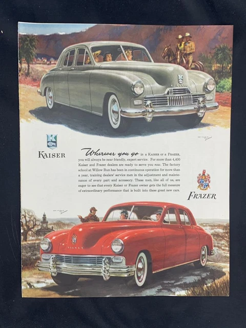 Magazine Ad* - 1947 - Kaiser-Frazer - (#3)