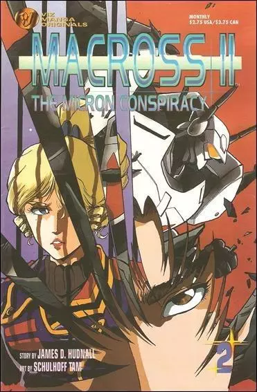 Macross II Micron Conspiracy (1994) #   2 (6.0-FN) Price tag on back cover