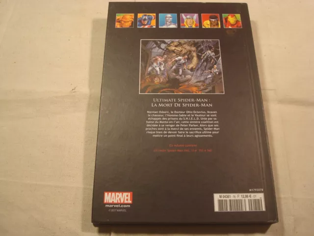BD : Comics Marvel / Hachette / Ultimate Spider-Man / La mort de Spider Man /Tbe 2
