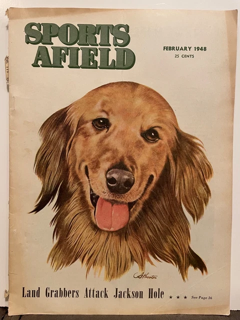 Sports Afield  Magazine  2-1948  Oklahoma  Angus Shortt  Tom Lovell   Atherton