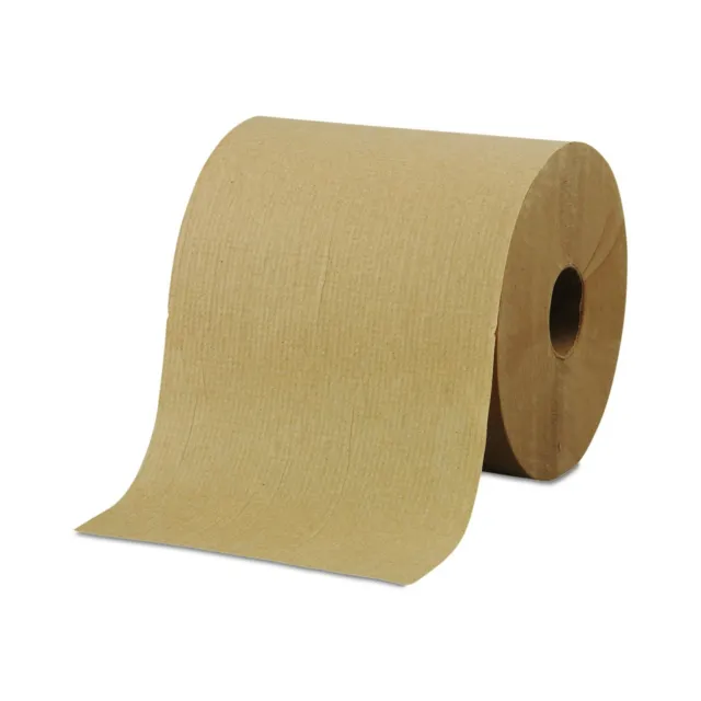 Morcon Paper R6800 Hardwound Roll Towels, 8" x 800ft, Brown (Case of 6)