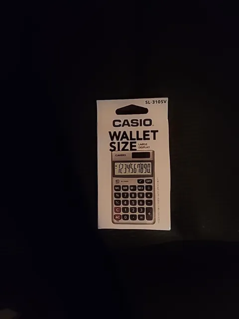 Casio - Portable Calculator - Silver