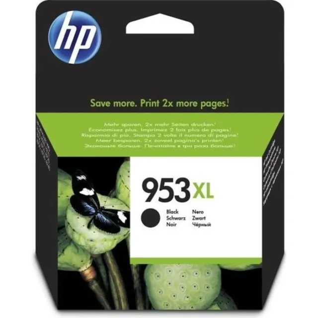 HP 953XL Cartouche d'encre noire grande capacité authentique - HP