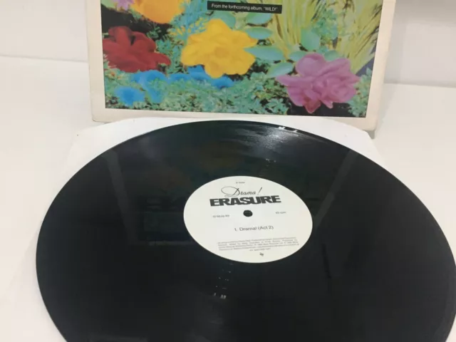Erasure Drama! (Act 2) 12'' Vinyl Single 1989 3