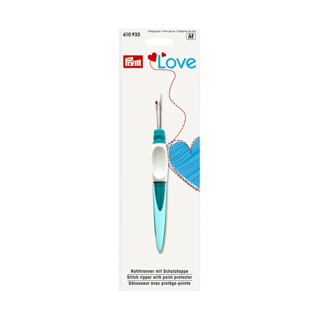 Prym Love costura pequeña costura destripador costura acolchado confección ergonómica 610933
