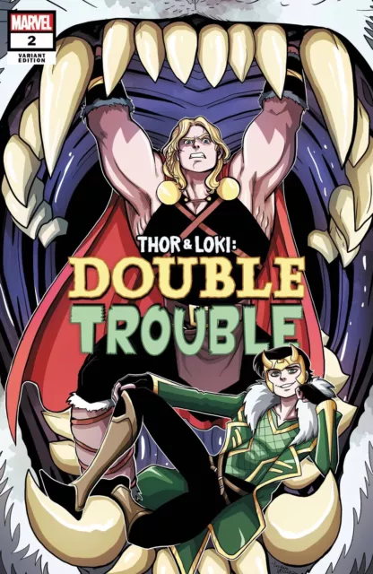 Thor and Loki Double Trouble #2 Vecchio Variant Marvel Comics 2021 EB31