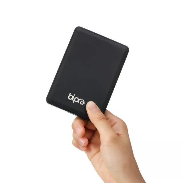 Bipra 100GB 2.5 inch USB 3.0 NTFS Portable Slim External Hard Drive - Black