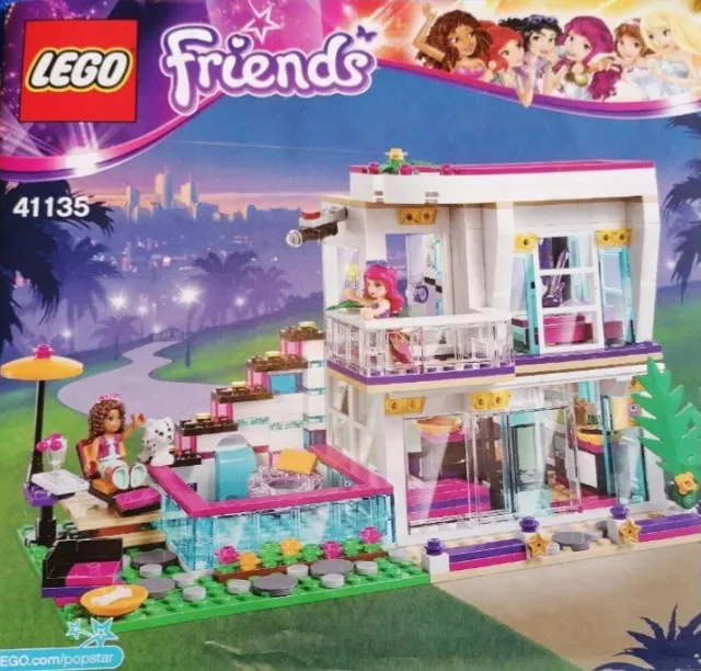 LEGO FRIENDS LIVI S pop star house 41135 G 35 39.95 PicClick UK