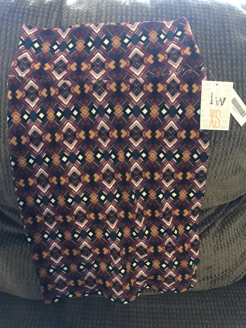 LuLaRoe XSmall XS skirt cassie Diamonds skirt womens Pencil new Ntw