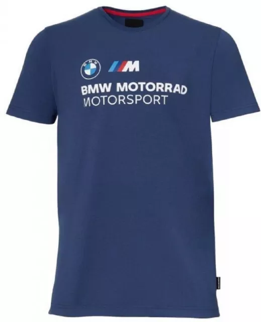 Original BMW Motorrad T-Shirt M Motorsport Herren Blau Größe M 76618536597