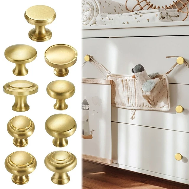 Gazechimp Maniglia Per Mobile A Forma Di Foglia In Lega Di Zinco - Colore Rosso Bronzo, Singola Con Vite