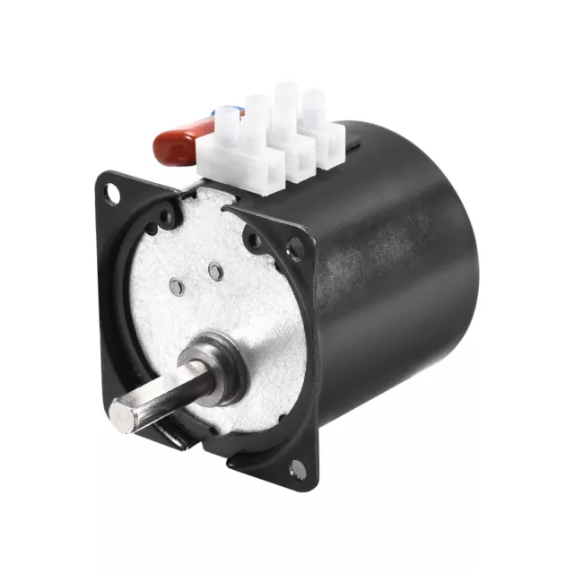 Getriebemotor Synchronmotor Elektromotor AC 220V 14W 8mm 50/60Hz CW/CCW 10RPM