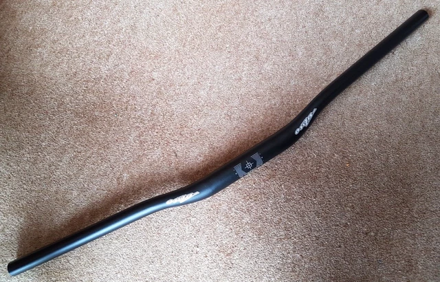 Onza Riser Handlebar  ATB & Trials Black Super Wide at 76cm 30mm rise 31.8mm Dia