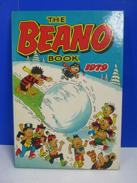 ORIGINAL VINTAGE BEANO ANNUAL BOOK 1979 comic GOOD CONDITION unclipped ...
