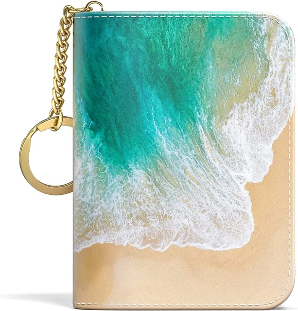 Credit Card Holder for Women, Small RFID Card Wallet Slim Leather Business Card