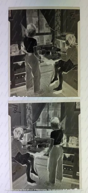 Scarce Yosamura Manhattan Japanese American Negatives 1943 Vintage 4X5 Nyc