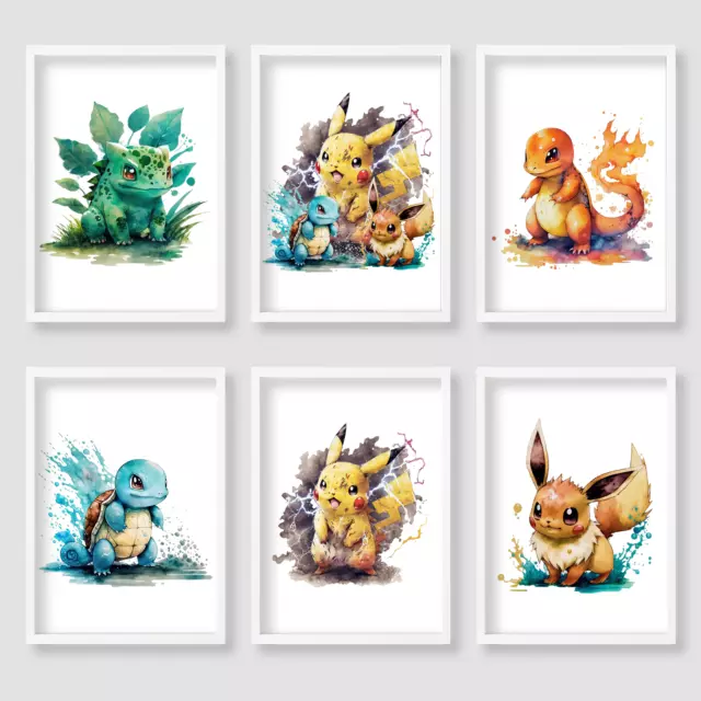  GB eye Pokémon Eevee Evolution 61 x 91.5cm Maxi Poster: Posters  & Prints
