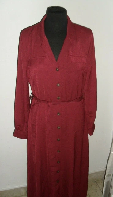 ABITO VESTITO Lungo CON  CINTURA  PRIMARK Tg. 40 EUR 44 ITA  NUOVO CON ETICHETTA