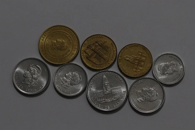 🧭 🇦🇷 Argentina 1983/1985 Currency High Grade B58 #37 Ss50