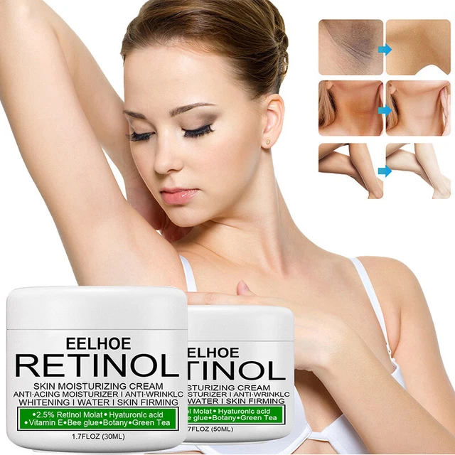Crema para aclarar la piel oscura axila axila cuerpo blanqueador Lightning