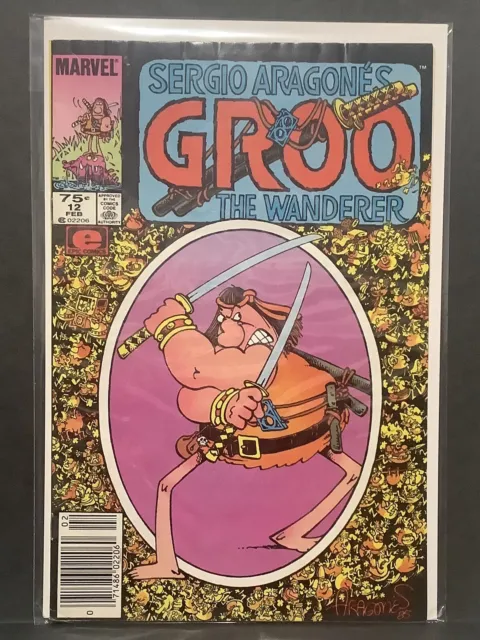 Groo the Wanderer - #12 - Marvel/Epic - Newsstand - 1986 - F/VF
