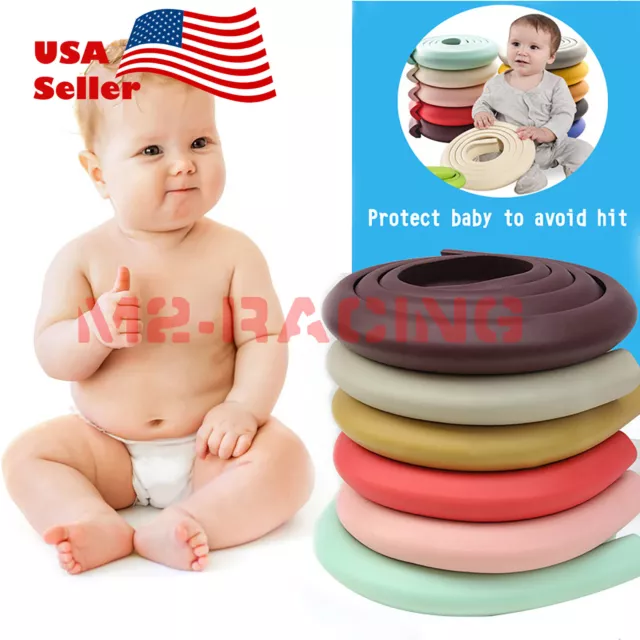 Baby Safety Table desk Cushion Edge Corner Guard Strip Softener Bumper Protector